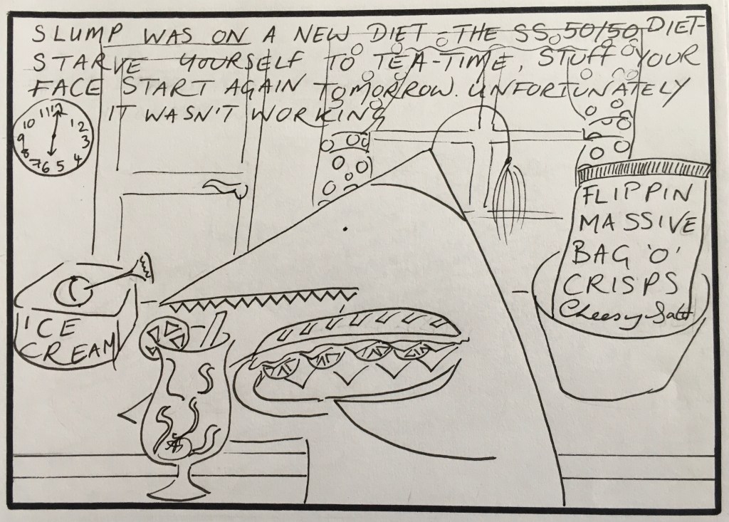 Giggle was babbling again