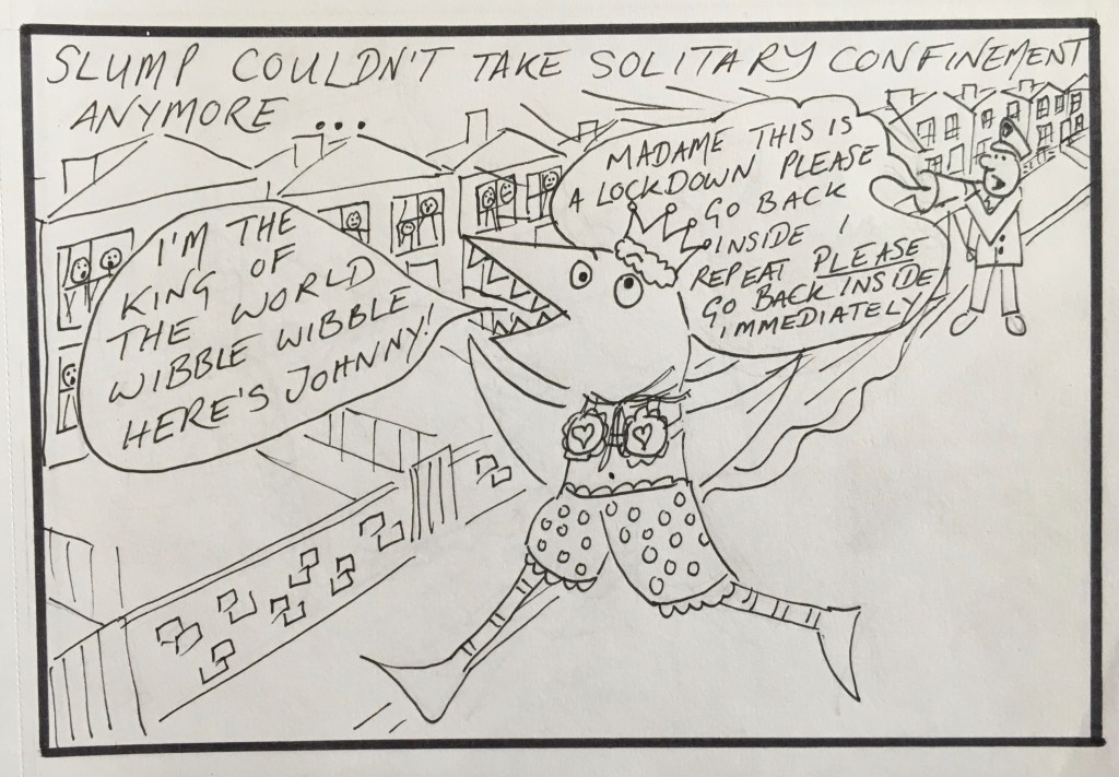 Slump Couldn't Take Solitary Confinement Anymore